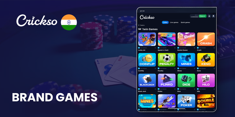 Sign up via Social Networks in Crickso India